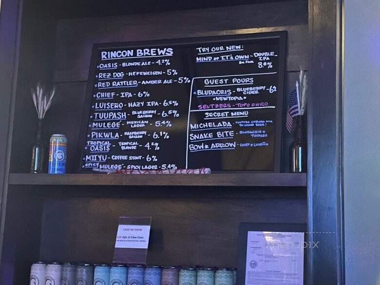 Rincon Reservation Road Brewery - Valley Center, CA