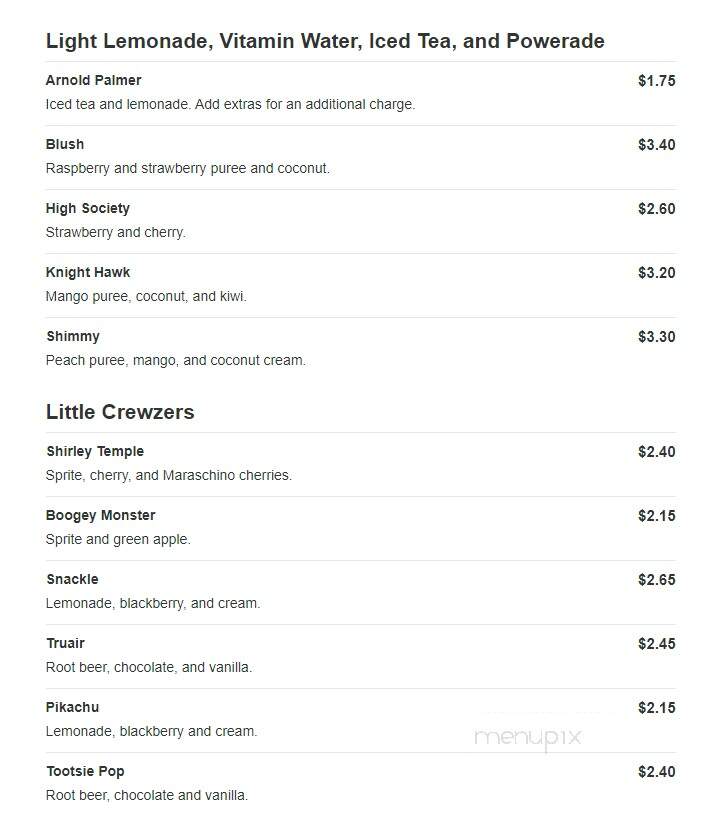 Twisted Sugar - Pleasant View, UT menu_pic