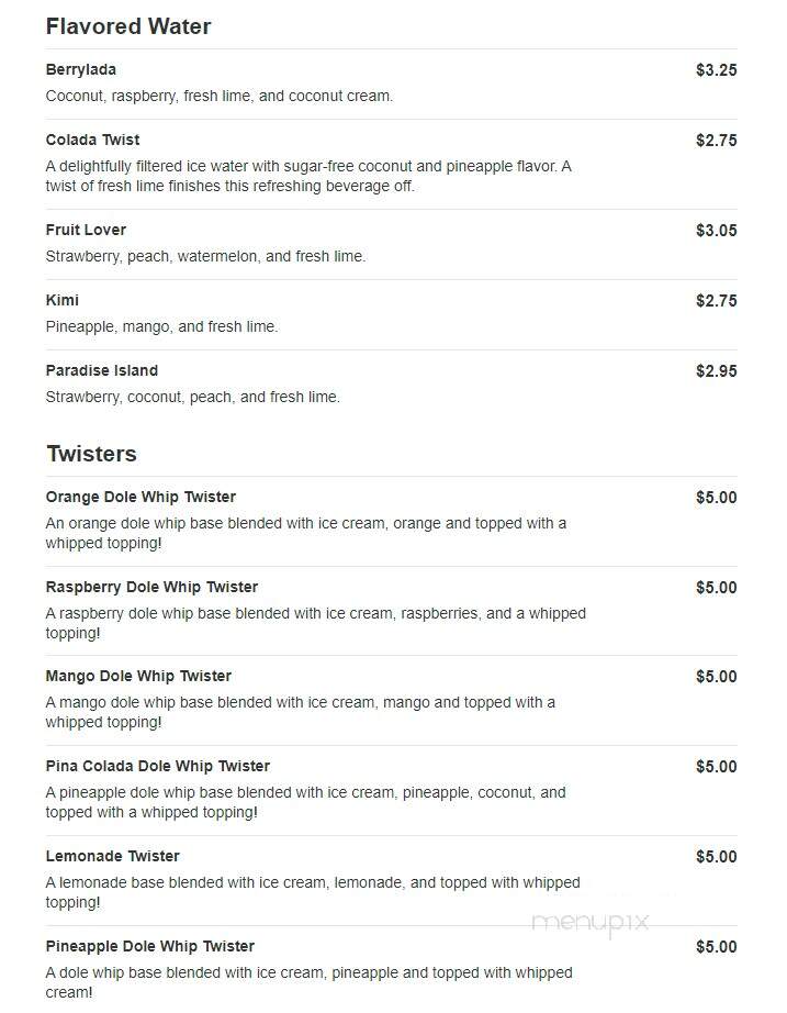 Twisted Sugar - Pleasant View, UT menu_pic