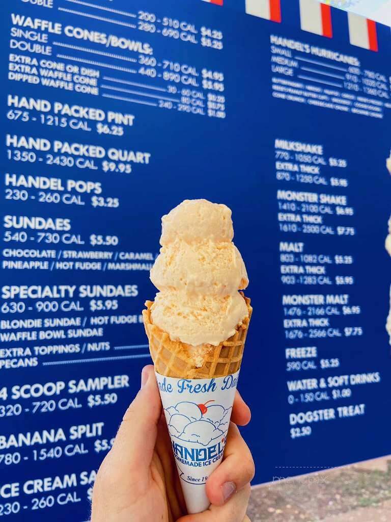 Handel's Homemade Ice Cream - McKinney, TX menu_pic