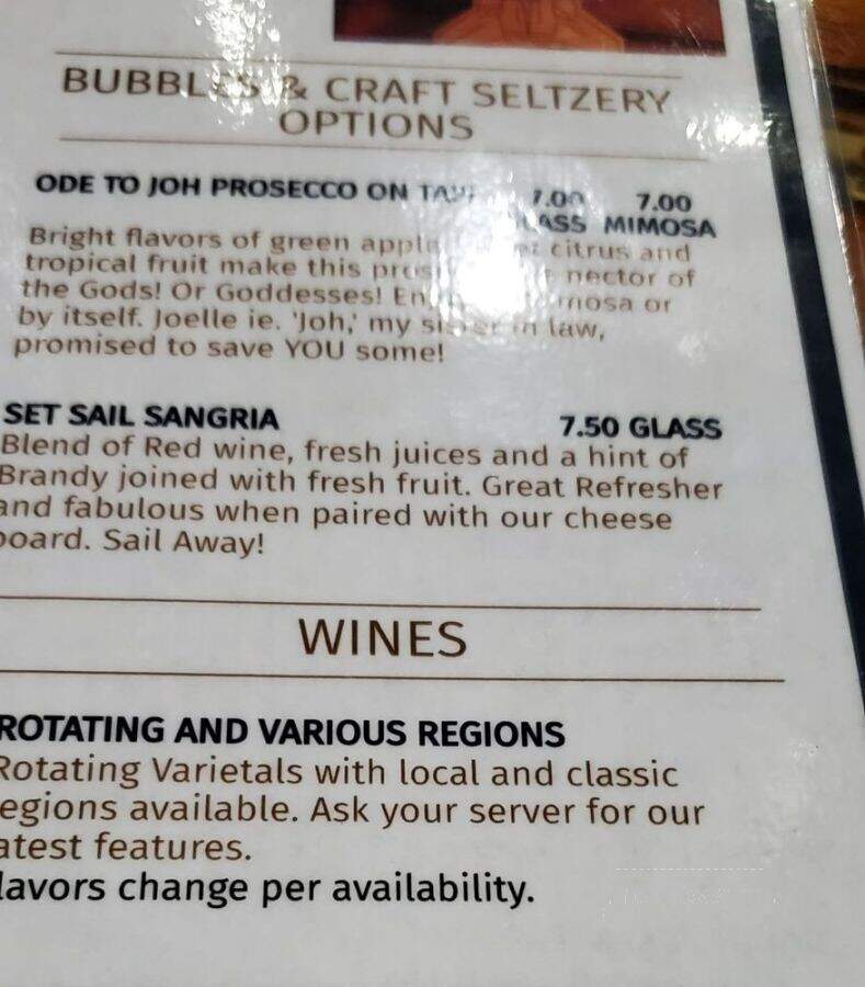 Bulkheads - Orange Park, FL menu_pic