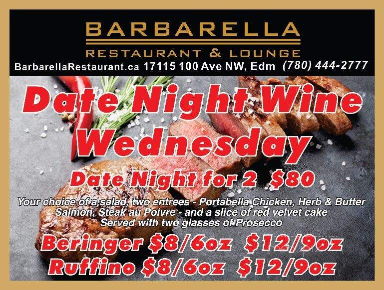 Barbarella Restaurant & Lounge - Edmonton, AB