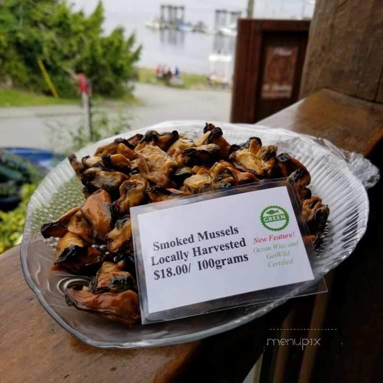 Dockside Smoked Fish Store - Tofino, BC menu_pic