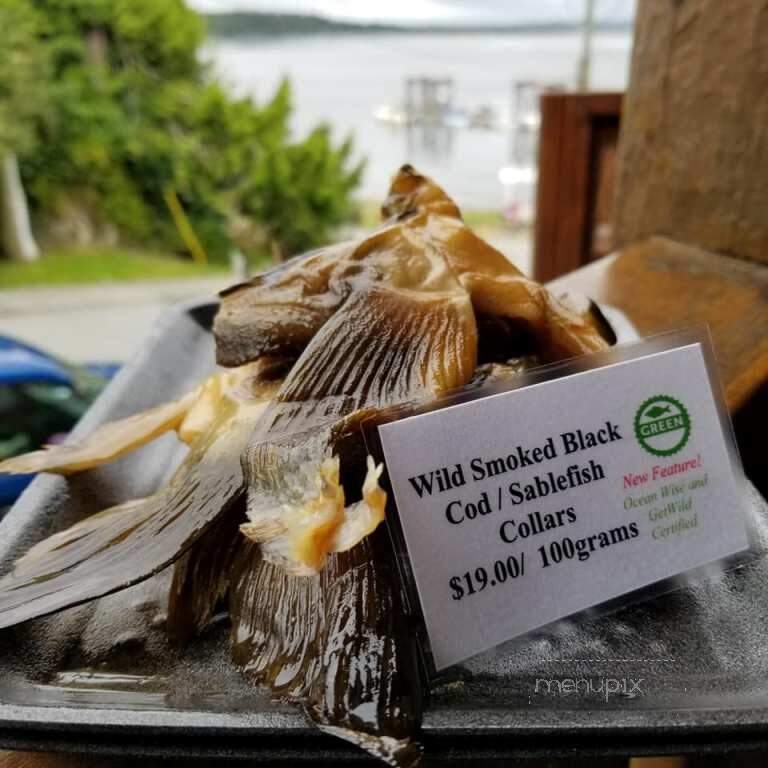 Dockside Smoked Fish Store - Tofino, BC menu_pic