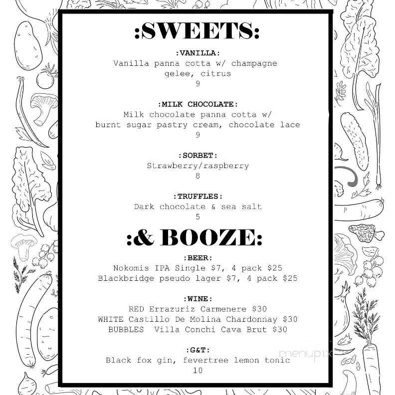 Hearth Restaraunt - Saskatoon, SK menu_pic