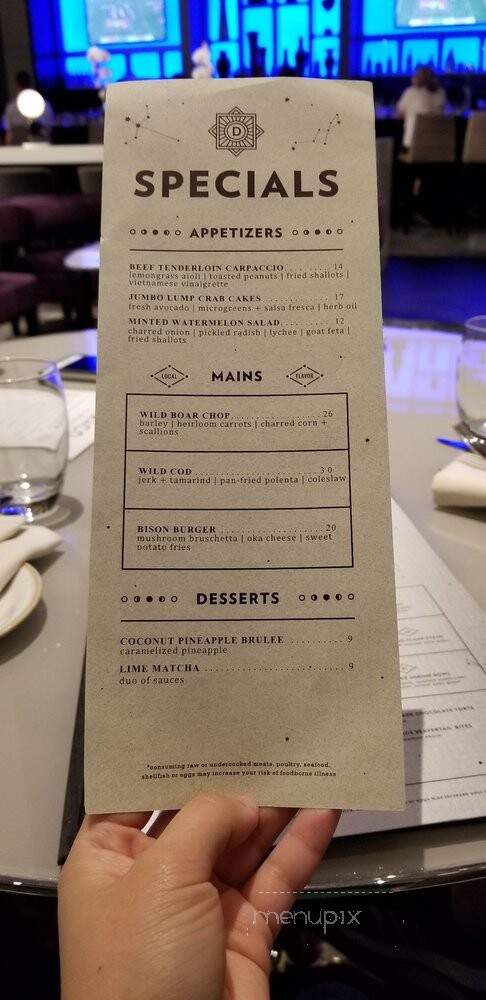 Draco Markham - Markham, ON menu_pic