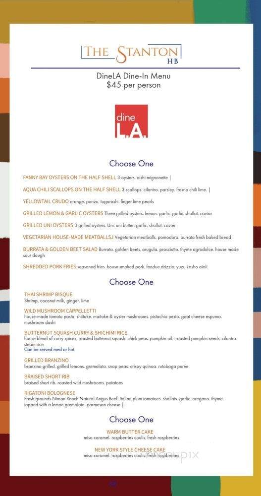 The Stanton HB - Hermosa Beach, CA menu_pic