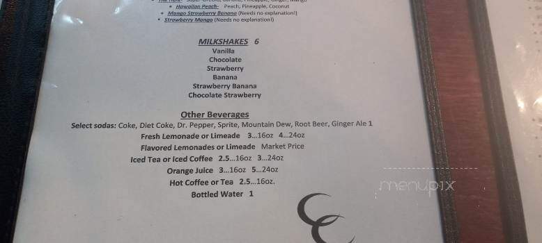 Corner Cabinet - York, PA menu_pic