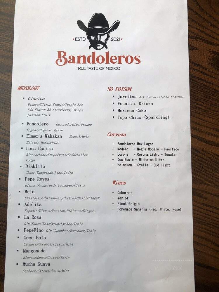 Bandoleros - Devens, MA