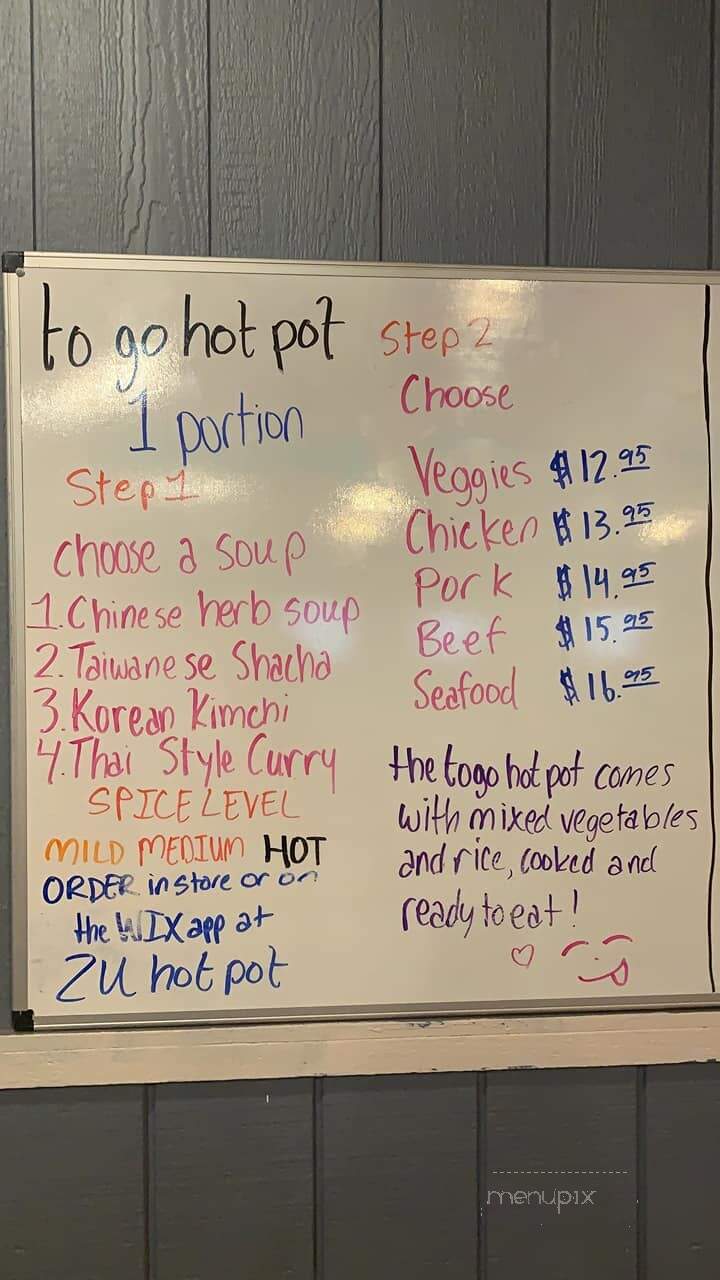 Zu Hot Pot - Albuquerque, NM