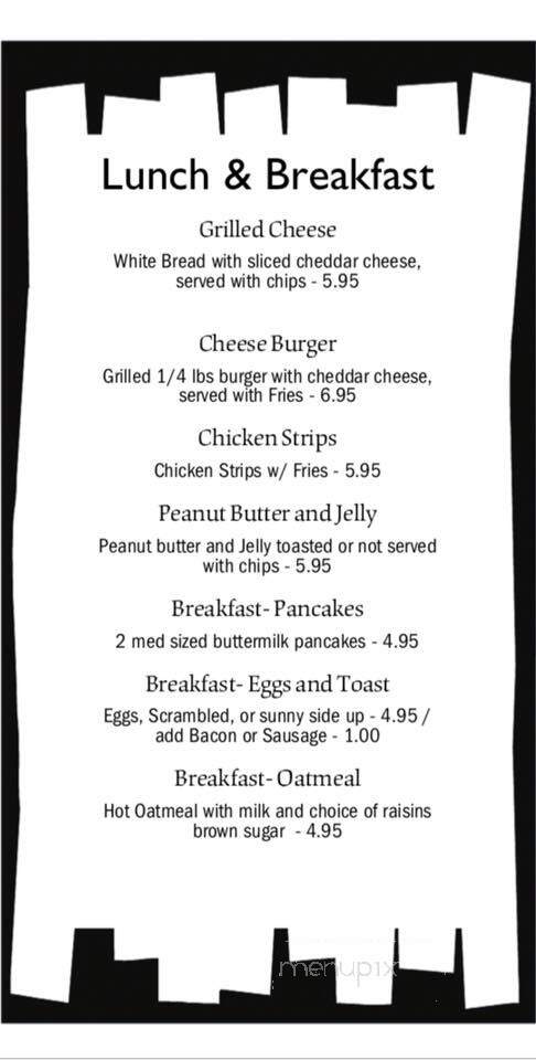 Mohawk Bar & Grill - Springfield, OR menu_pic