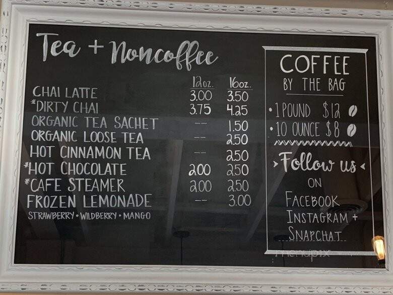 Coffe Amor - Lima, OH menu_pic