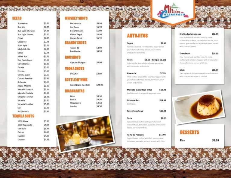 Mi Lindo Cuernavaca - Bardstown, KY menu_pic