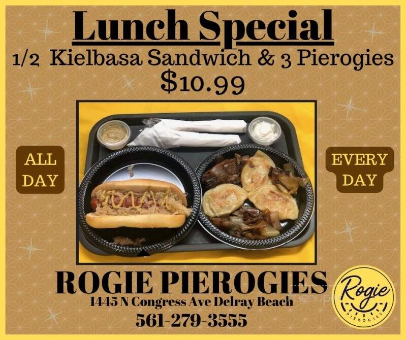 Rogie Pierogies - Delray Beach, FL menu_pic