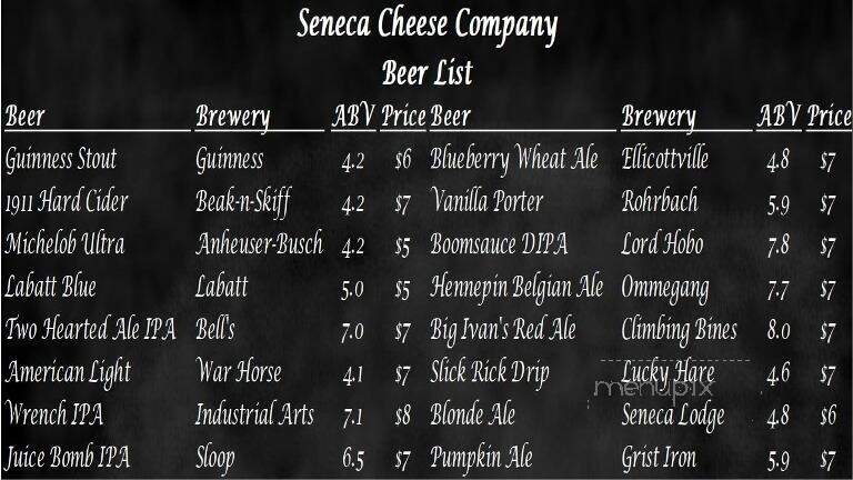 Seneca Cheese Company - Watkins Glen, NY