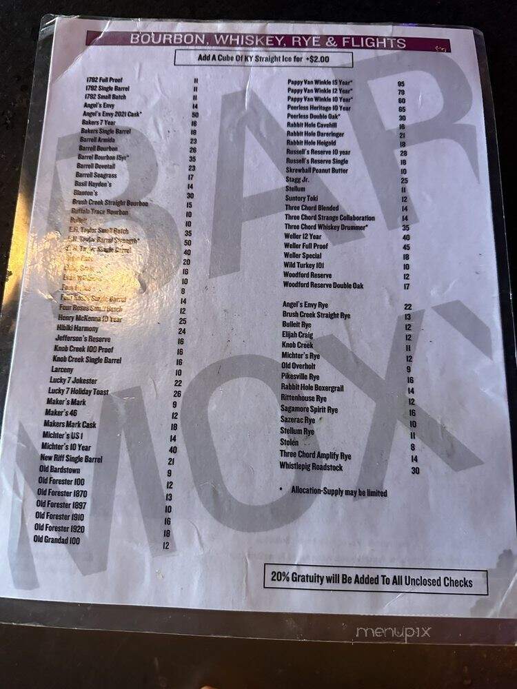 Zombie Taco - Louisville, KY menu_pic