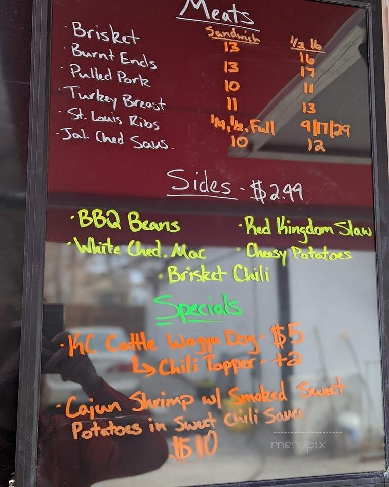 Wolfepack BBQ - North Kansas City, MO menu_pic