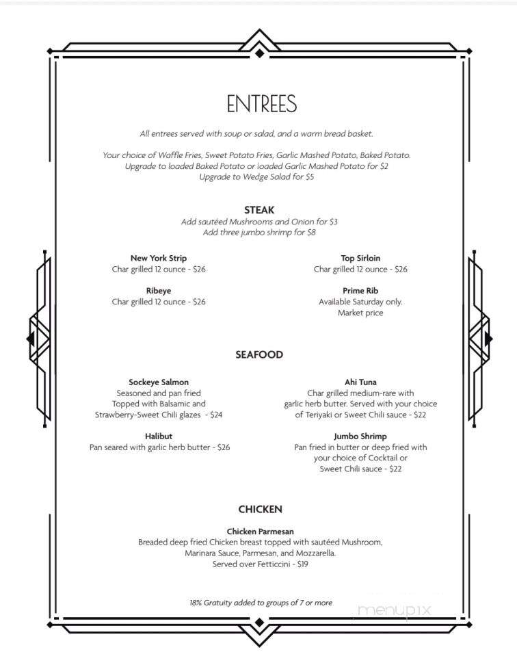 Roarin 20s - Plain, WI menu_pic