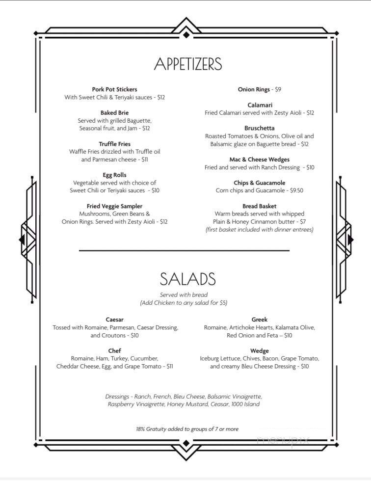Roarin 20s - Plain, WI menu_pic