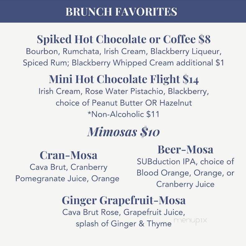 Mix Rooftop & Bar at Sift - Mystic, CT menu_pic