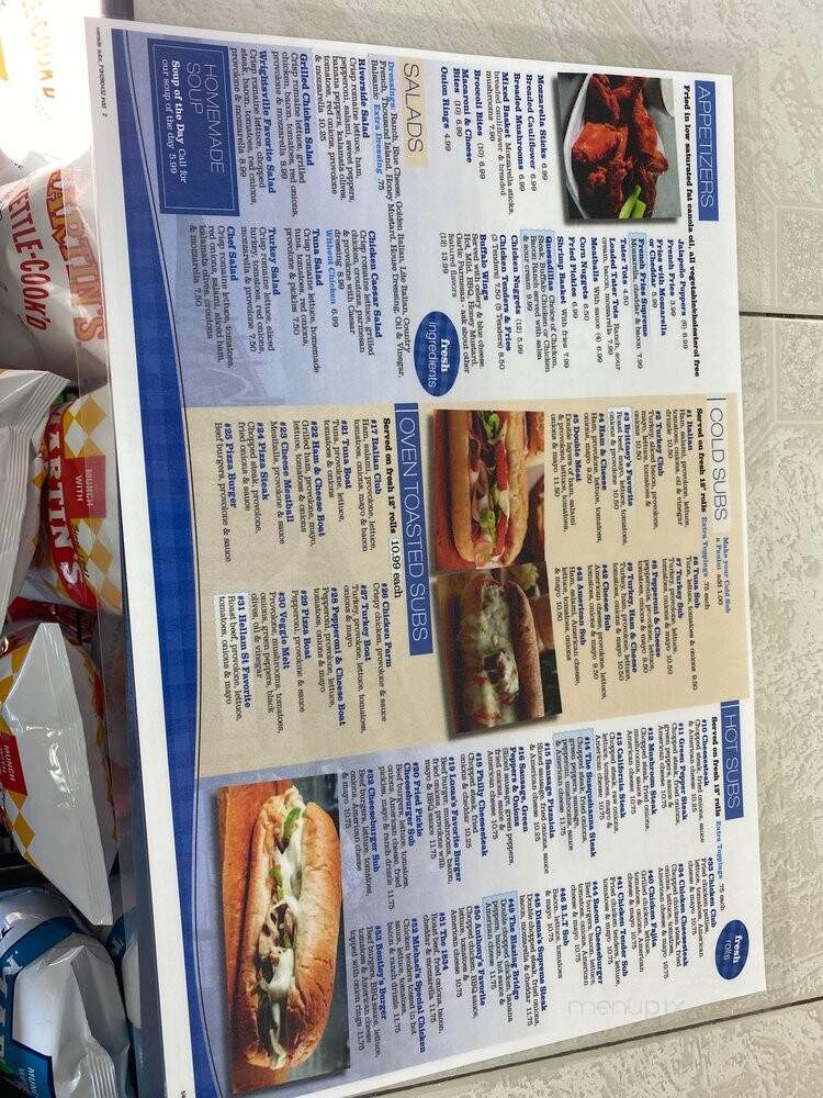 Riverside Subs - Wrightsville PA, PA menu_pic