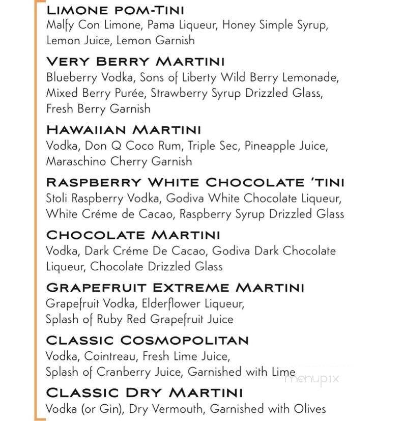 Chair 5 - Narragansett, RI menu_pic