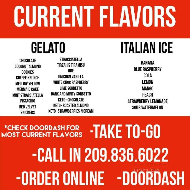 Aldo's Italian Ice & Gelato - Tracy, CA