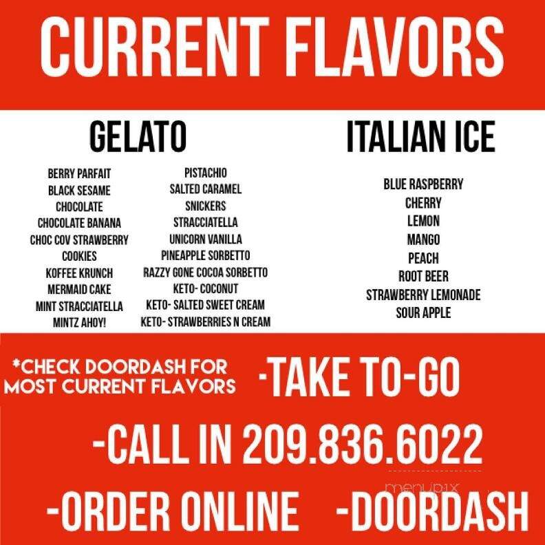 Aldo's Italian Ice & Gelato - Tracy, CA