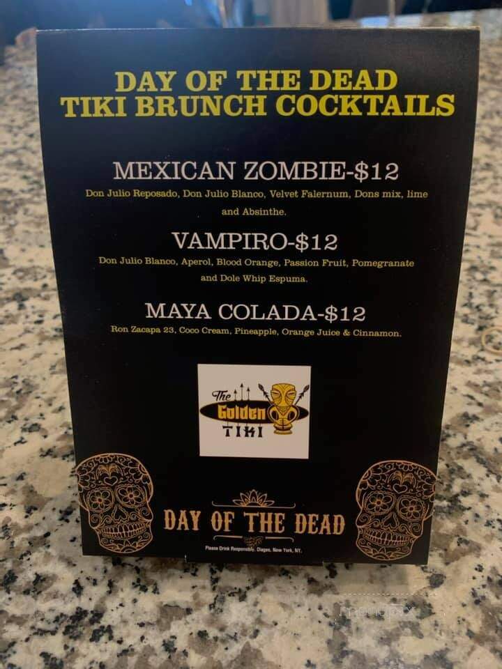 The Golden Tiki - Las Vegas, NV menu_pic