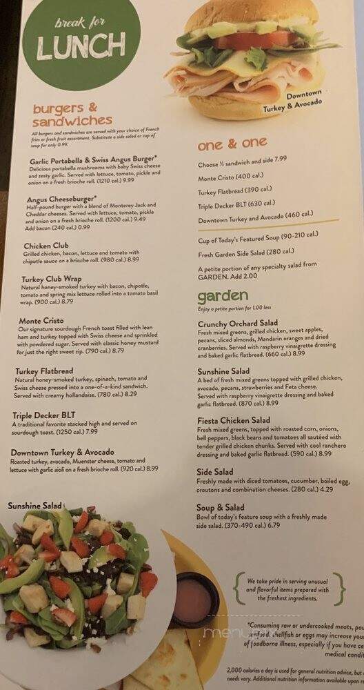 Scrambler Marie's - Findlay, OH menu_pic