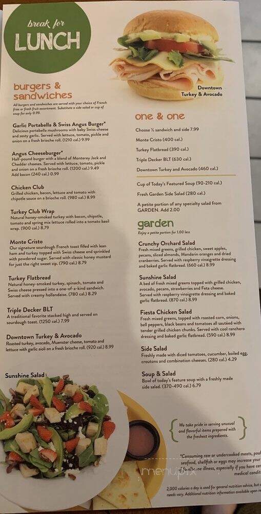 Scrambler Marie's - Findlay, OH menu_pic