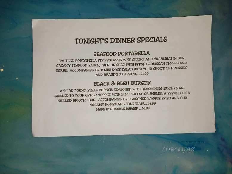 Dock - Enon, OH menu_pic