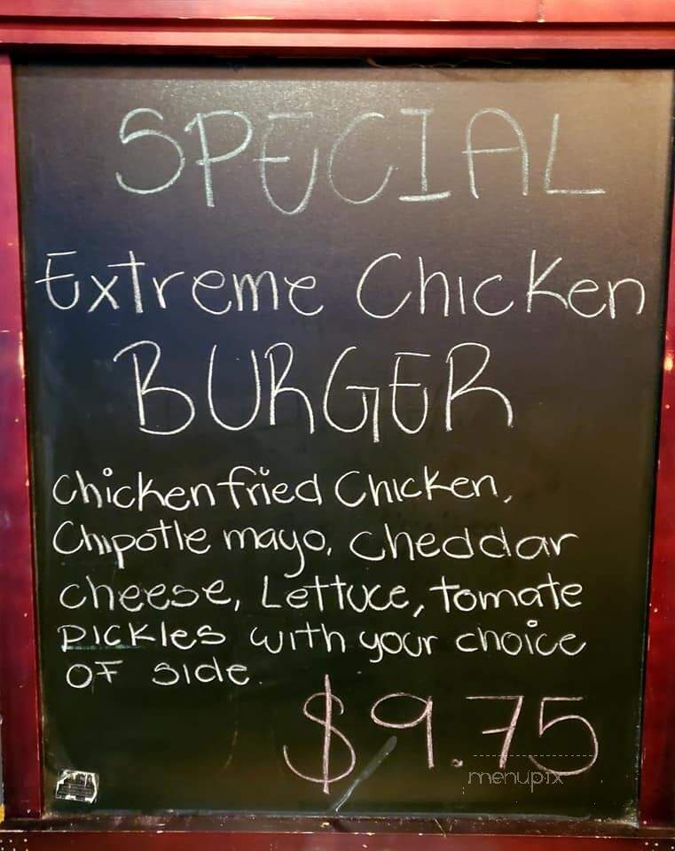 Meeker Hotel Cafe - Meeker, CO menu_pic