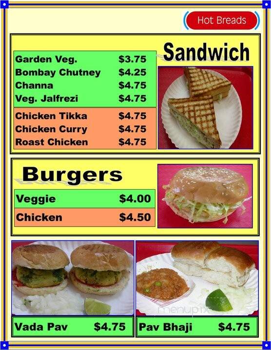 Hot Breads - Chantilly, VA menu_pic