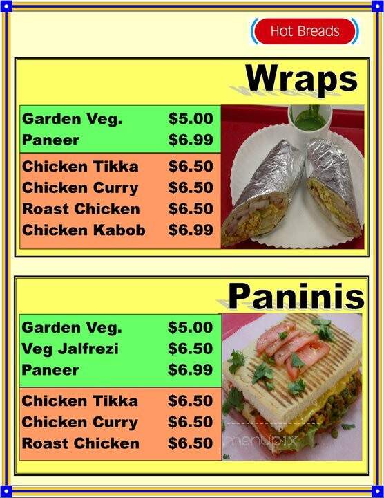 Hot Breads - Chantilly, VA menu_pic
