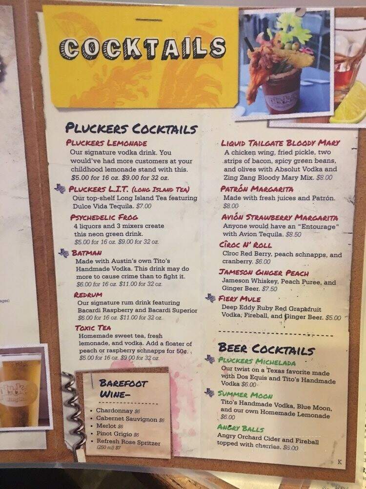 Pluckers Wing Bar - Killeen, TX