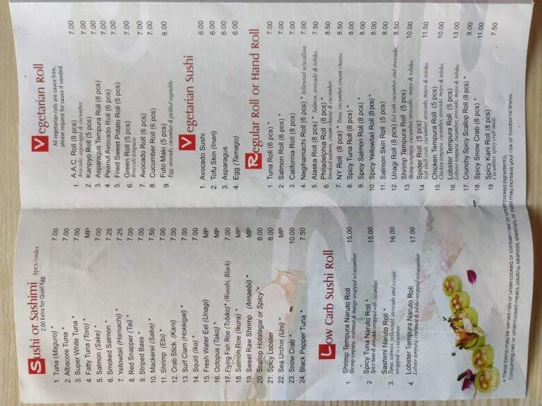 Okinawa Sushi - Littleton, CO menu_pic