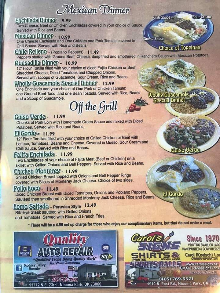 Wholly Guacamole Mexican Grill - Midwest City, OK