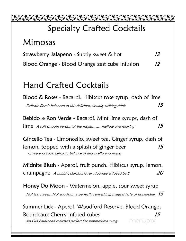 Blue Moon Waterfront Grille - Nashville, TN menu_pic