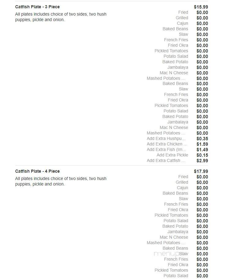 Murdock's Catfish - Jonesboro, AR menu_pic