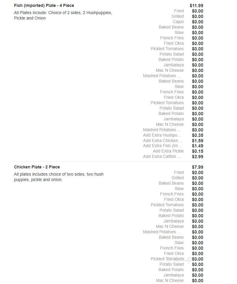 Murdock's Catfish - Jonesboro, AR menu_pic
