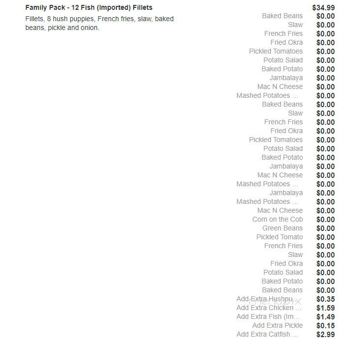 Murdock's Catfish - Jonesboro, AR menu_pic