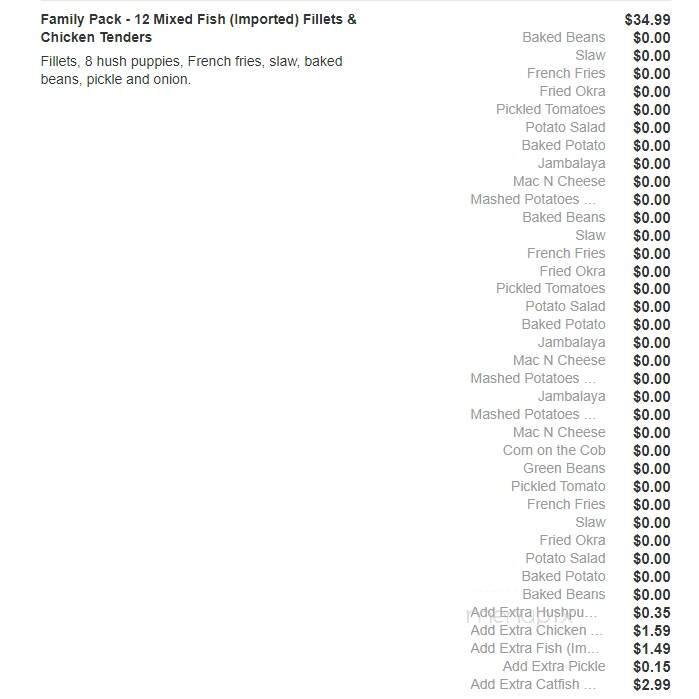 Murdock's Catfish - Jonesboro, AR menu_pic
