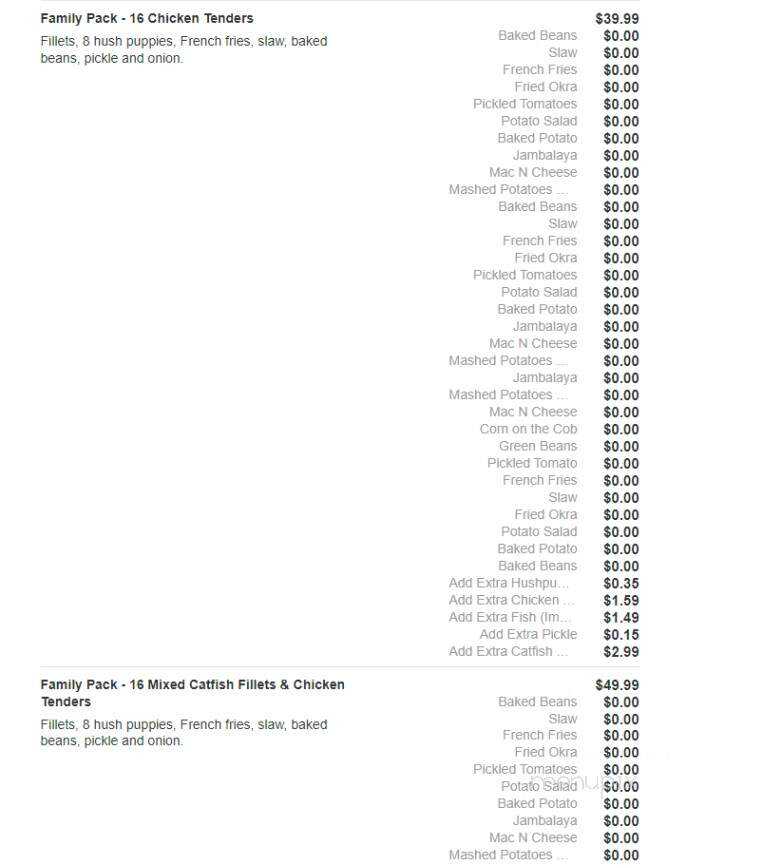 Murdock's Catfish - Jonesboro, AR menu_pic