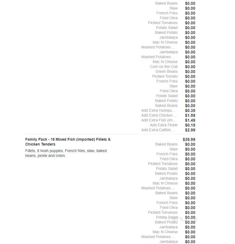 Murdock's Catfish - Jonesboro, AR menu_pic