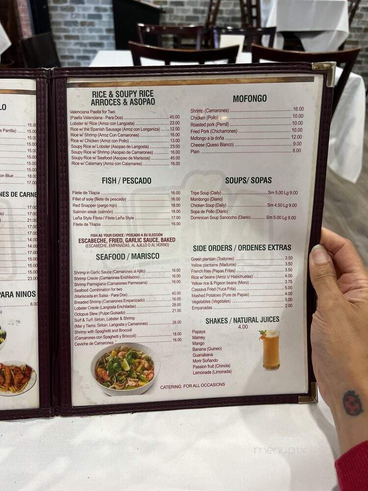 Lena Dominican Restaurant - Elmont, NY menu_pic