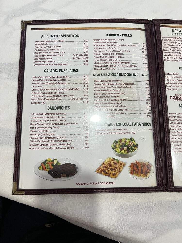 Lena Dominican Restaurant - Elmont, NY menu_pic