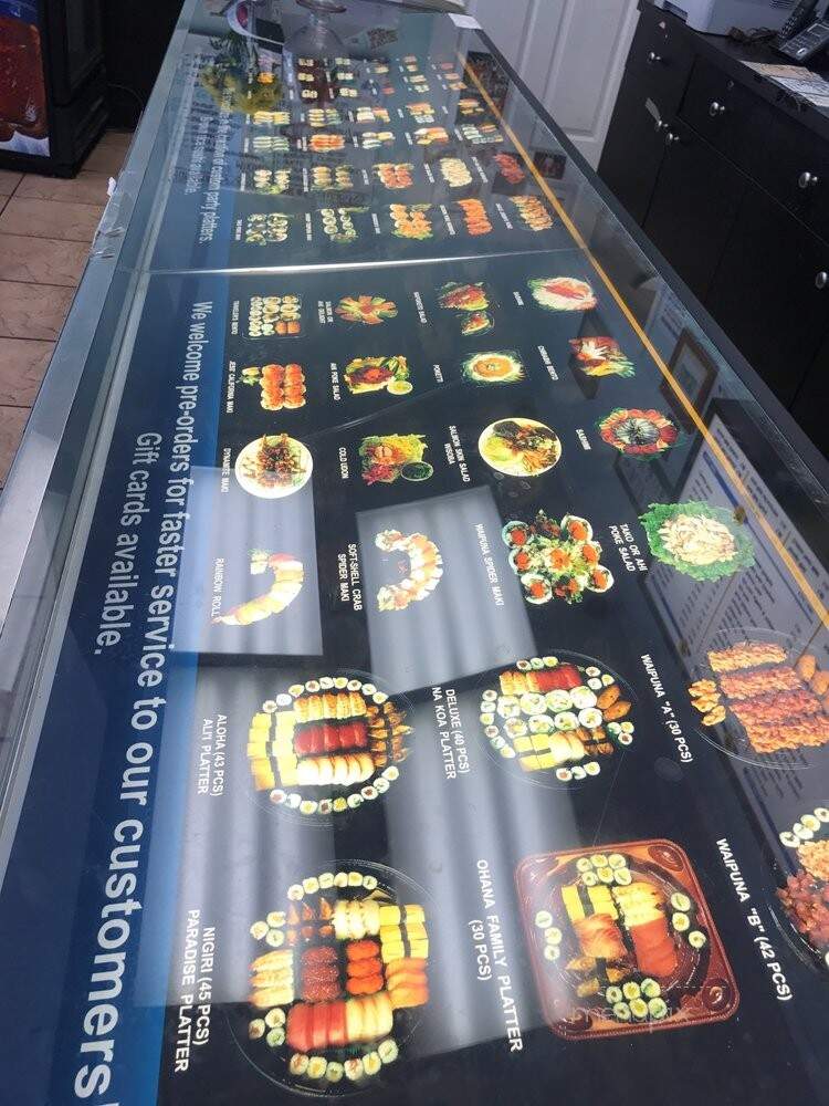 Waipuna Sushi - Kailua, HI menu_pic