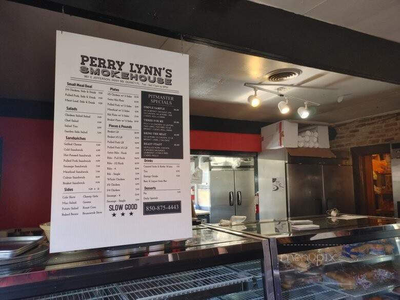 Perry Lynn's - Quincy, FL menu_pic