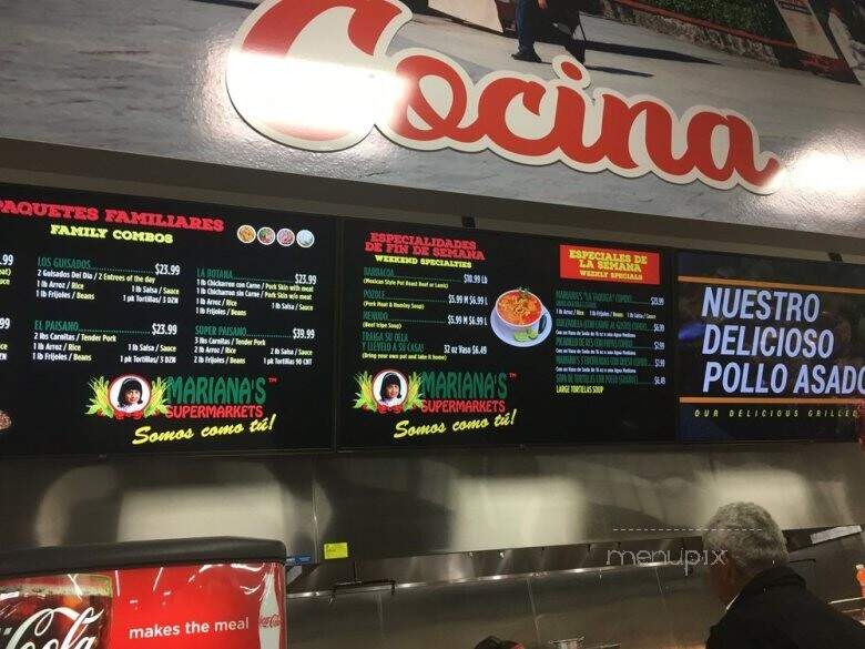 Mariana's Markets Deli - Las Vegas, NV menu_pic
